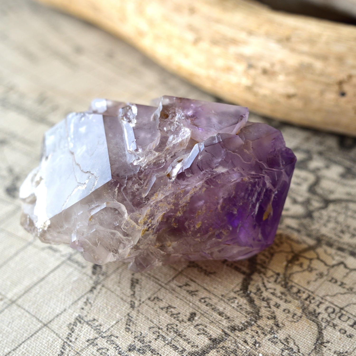 シリウスアメジスト　REGROWTH　グインデル　ミニクッション付　ケニア産　380ｇ