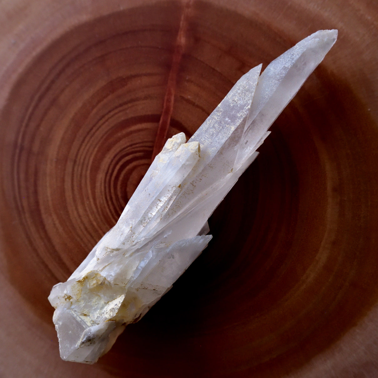 インターフェレンスクォーツ（成長干渉水晶）　Sirius Wand　ロシア・ダルネゴルスク産　190g