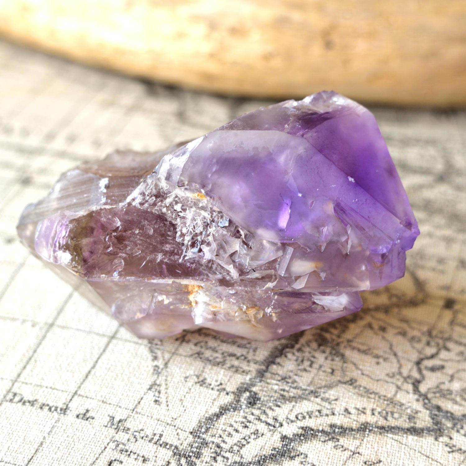 Sirius Amethyst "REGROWTH" - Gwindel - with mini cushion from Kenya - 380g