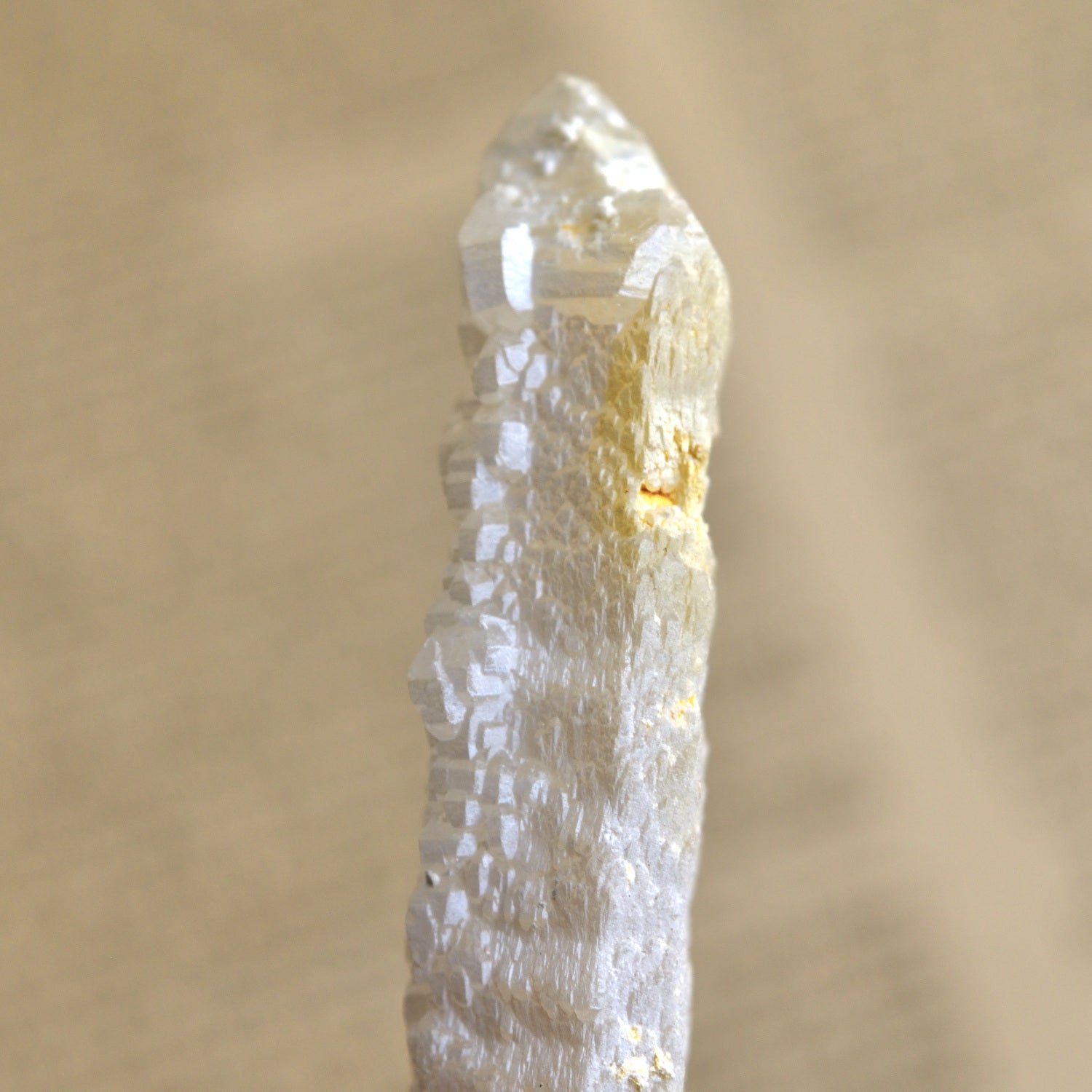 Bosnian White Scepter Candle Quartz "White Serpent" from Bosnia and Herzegovina, 19g
