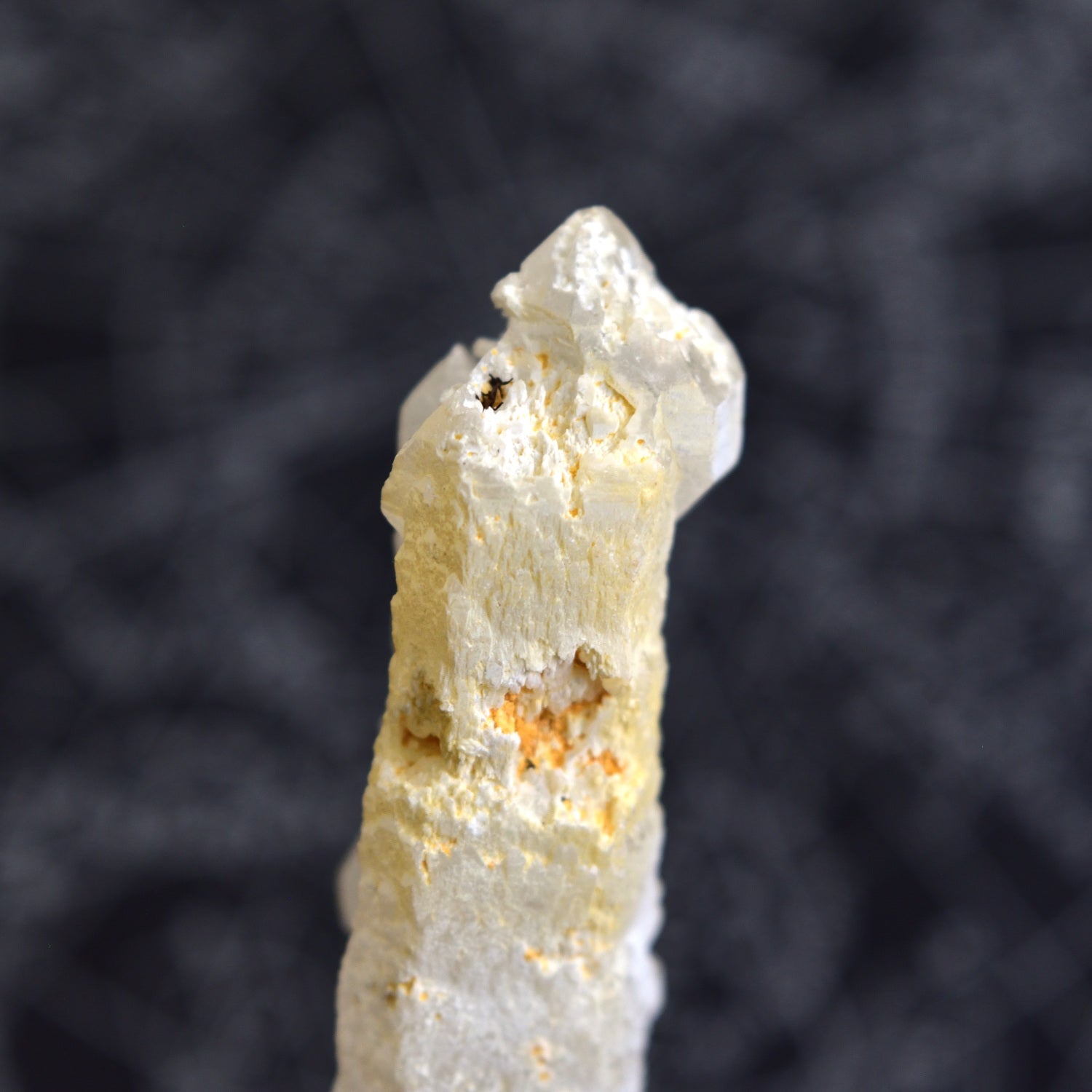 Bosnian White Scepter Candle Quartz "White Serpent" from Bosnia and Herzegovina, 19g