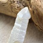 Bosnian White Scepter Candle Quartz Point "White Dragon's Head" from Bosnia and Herzegovina, 31g