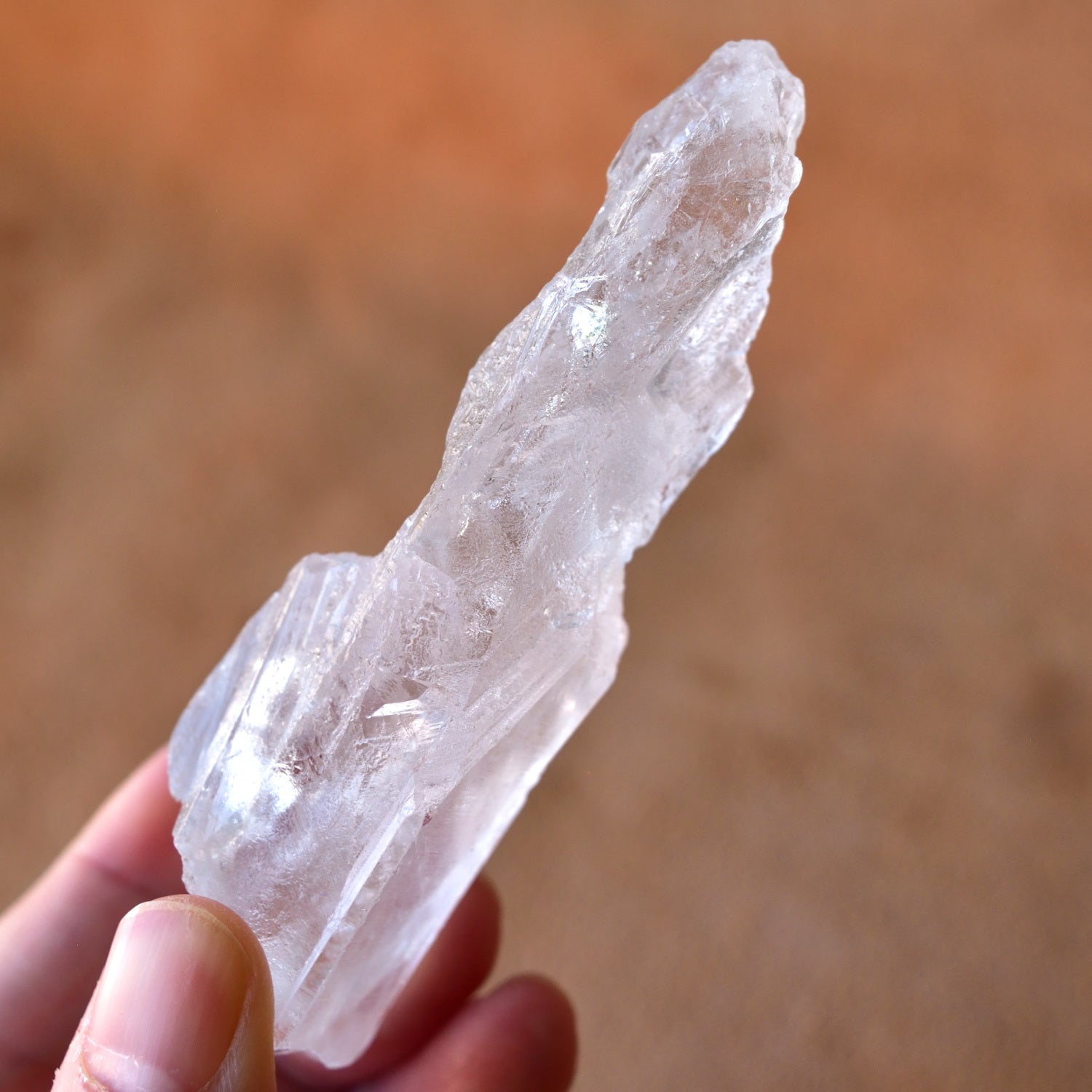 レムリアン・ルーツクォーツ　トライゴーニック　ブラジル・バイーア州産　76g