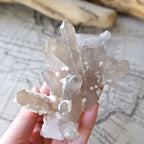 カルサイト・オン・クォーツ　シンギングクリスタル　Sirius Soul Quartz　内モンゴル産　179g