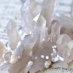 カルサイト・オン・クォーツ　シンギングクリスタル　Sirius Soul Quartz　内モンゴル産　179g