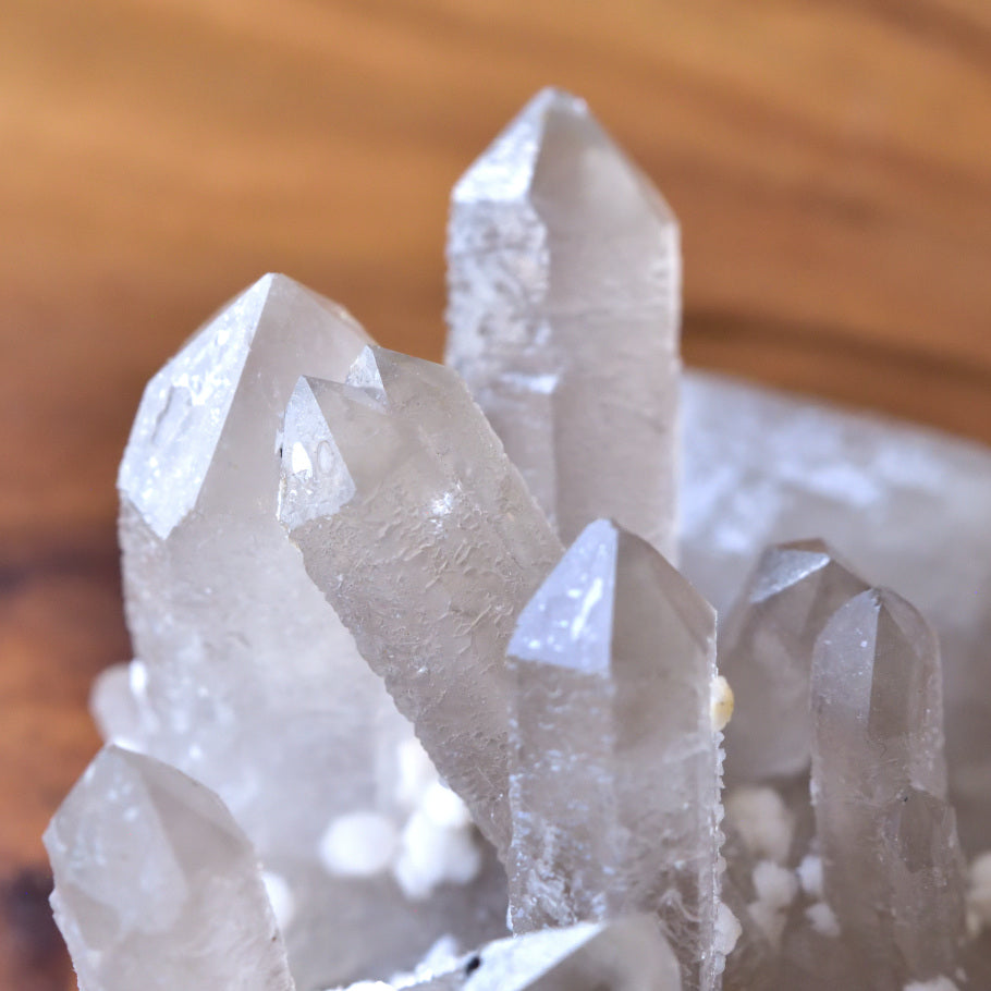 カルサイト・オン・クォーツ　シンギングクリスタル　Sirius Soul Quartz　内モンゴル産　179g
