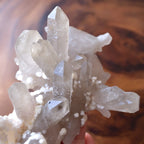 カルサイト・オン・クォーツ　シンギングクリスタル　Sirius Soul Quartz　内モンゴル産　179g