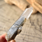 まりも水晶　グリーン・ファントム・クォーツ　アクチノライト・イン・クォーツ　成長干渉水晶　大分県産　68ｇ