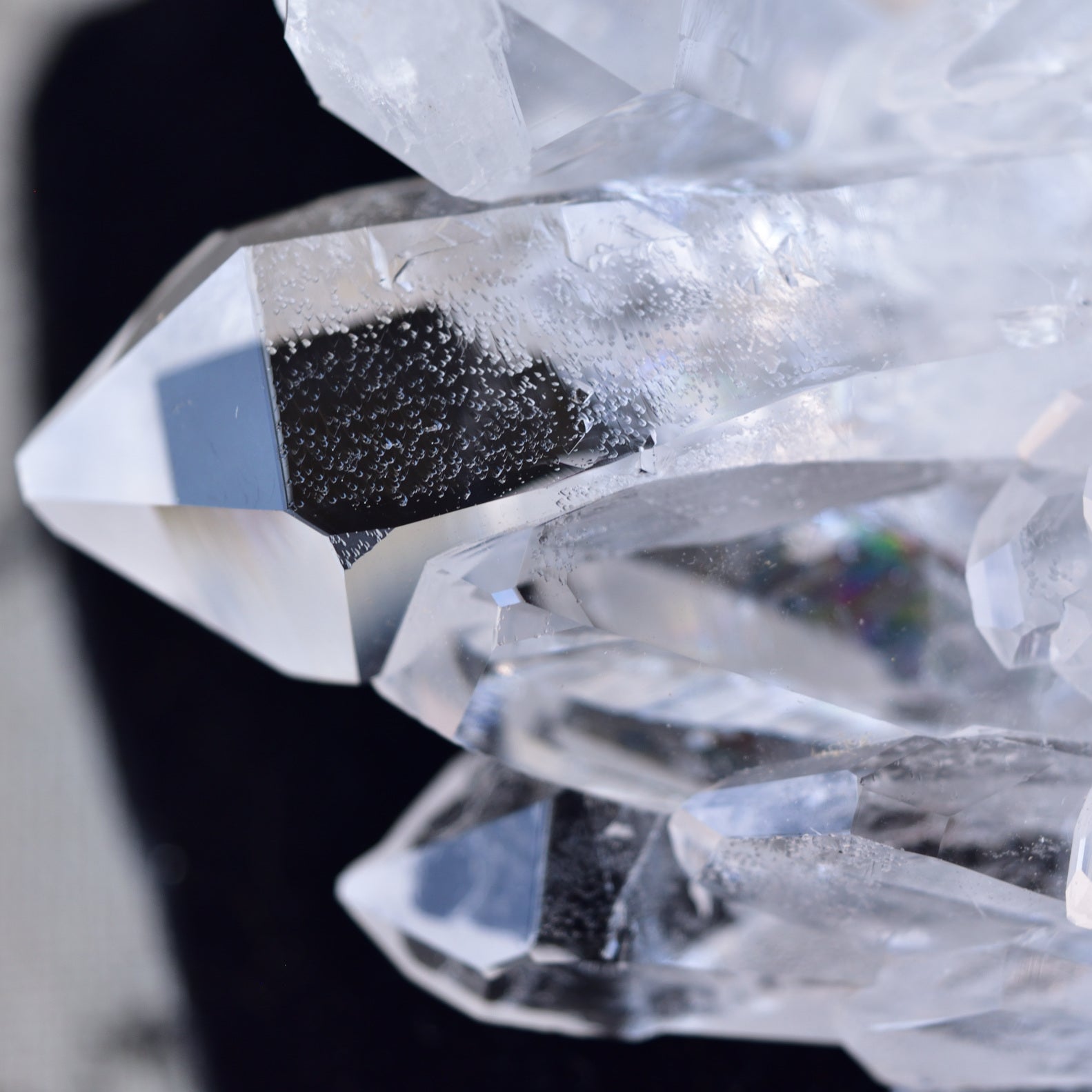Starbrary Quartz Cluster  "Starburst"  Zeca de Souza mine in Minas Gerais, Brazil, 407g