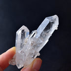 ダブルターミネーション・クラスター　両剣水晶　貫入　パキスタン・バロチスタン州産　27g