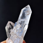 ダブルターミネーション・クラスター　両剣水晶　貫入　パキスタン・バロチスタン州産　27g