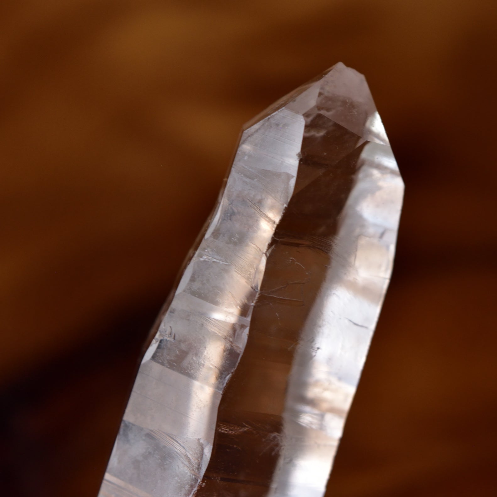 モンドクォーツ スーパーグレード ドフィーネ式双晶 Africa タンザニア