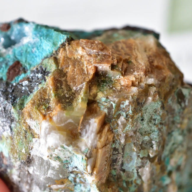 Gem Silica -" Blue Lagoon Druzy" - Arizona, USA - 620g