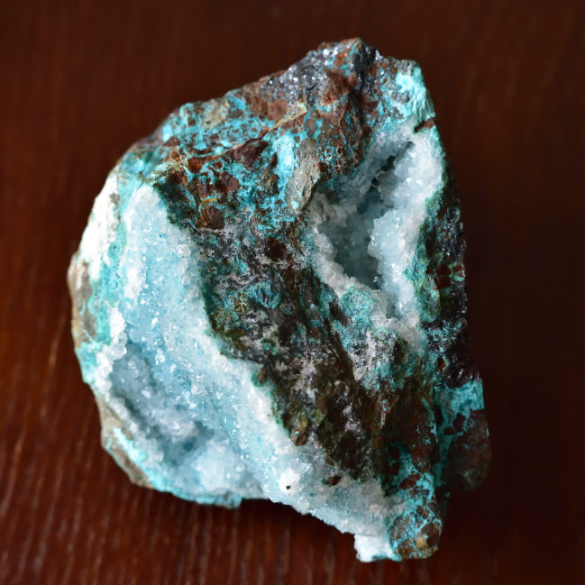 Gem Silica -" Blue Lagoon Druzy" - Arizona, USA - 620g