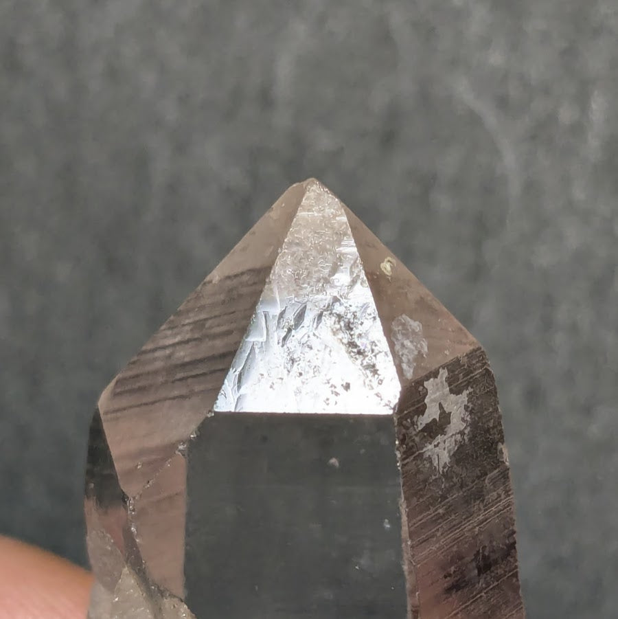高千穂岩戸水晶　キー　貫入　イシス　レコードキーパー　産地証明書付　宮崎県高千穂町産　14g