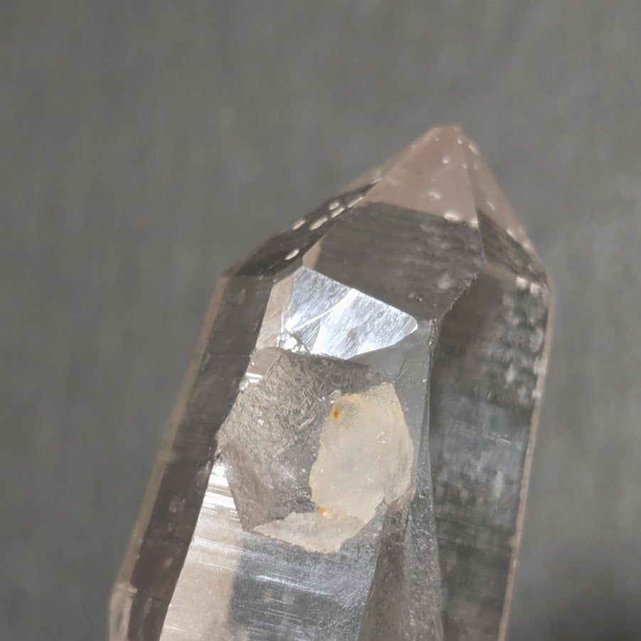 高千穂岩戸水晶　キー　貫入　イシス　レコードキーパー　産地証明書付　宮崎県高千穂町産　14g