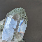 ヒマラヤ水晶　クローライト　レコードキーパー　インド・マニハール産　85g