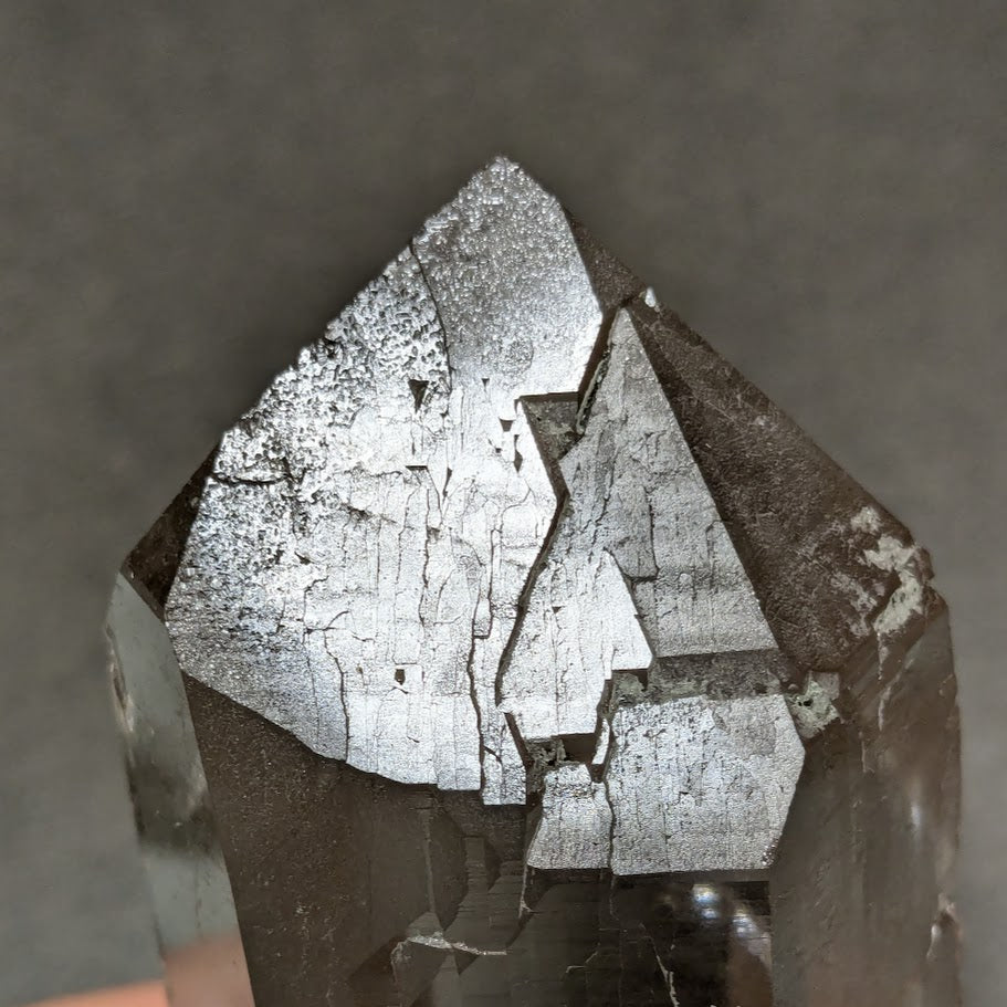 Himalayan Quartz - Chlorite - Dauphiné Twin - Cathedral - Trigonic - Record Keeper - Sacrifice - Skardu, Pakistan - 246g