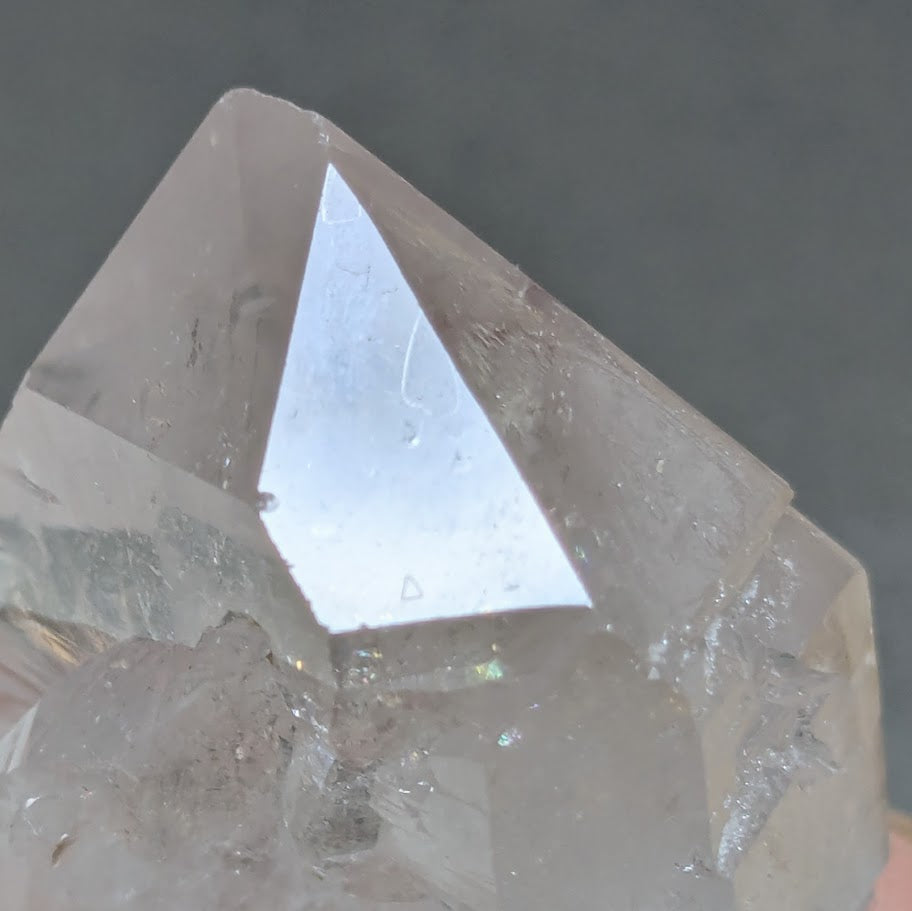 ゼカジソウザ・クォーツ　全面結晶水晶  レコードキーパー　Zeca de Souza　ブラジル・ミナスジェライス州産　33g