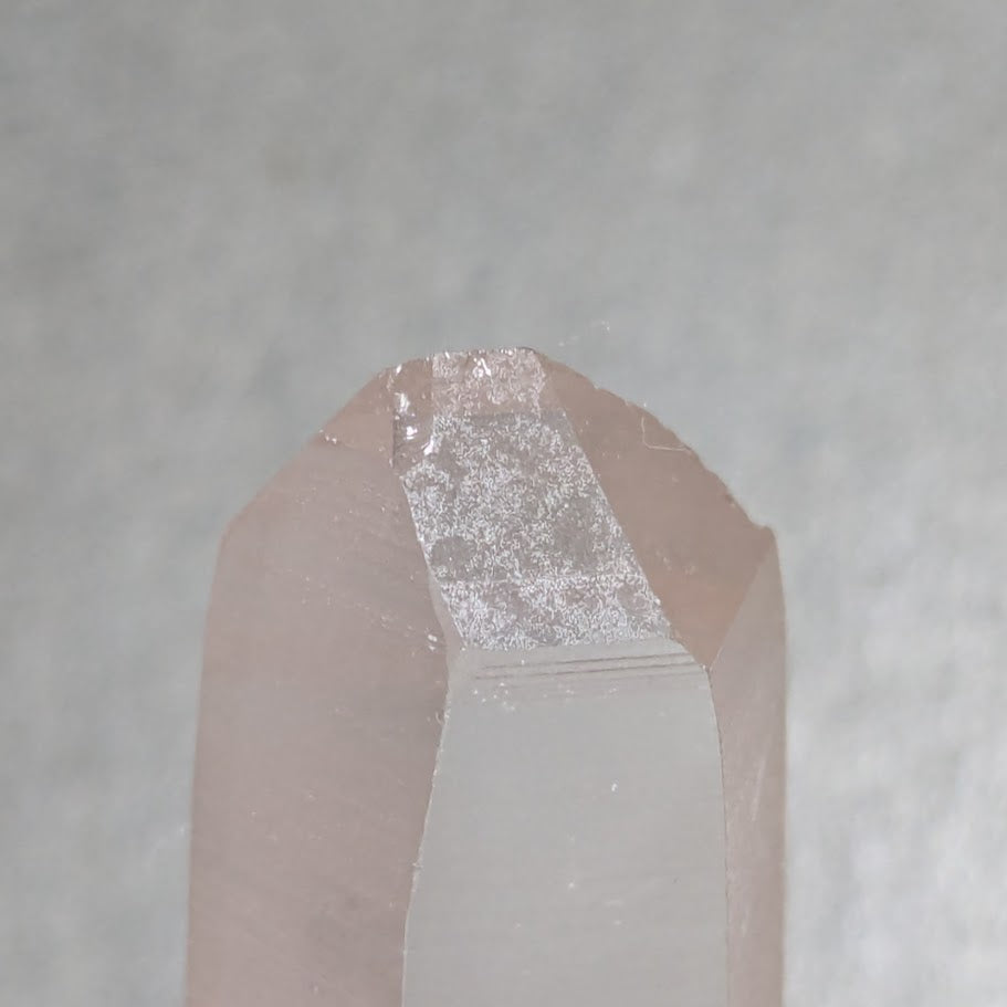 Lemurian Seed, Lemurian Root Quartz, Pure Ray Singing Crystal, from Bahia, Brazil, 60g/Point Crystal