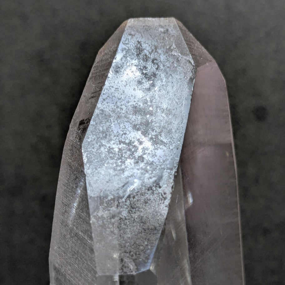 Lemurian Seed Trigonic Shovel Sacrifice Tabular from Bahia, Brazil, 238g/Point Quartz Crystal