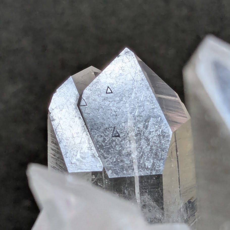 Arkansas Quartz, Atlantis Twilight, Record Keeper from Arkansas, USA, 210g/ Crystal Cluster