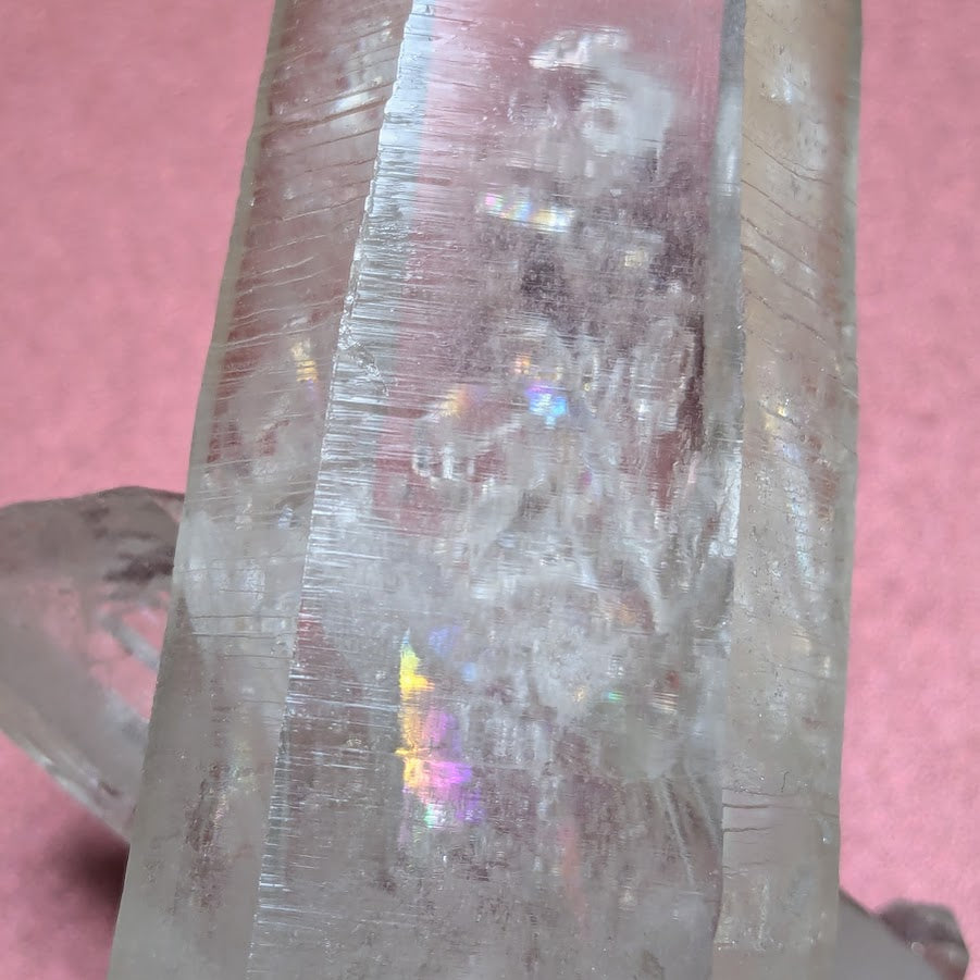 Arkansas Quartz "Twilight of Atlantis" - Double Terminated Crystal - Arkansas, USA - 154g Crystal Cluster