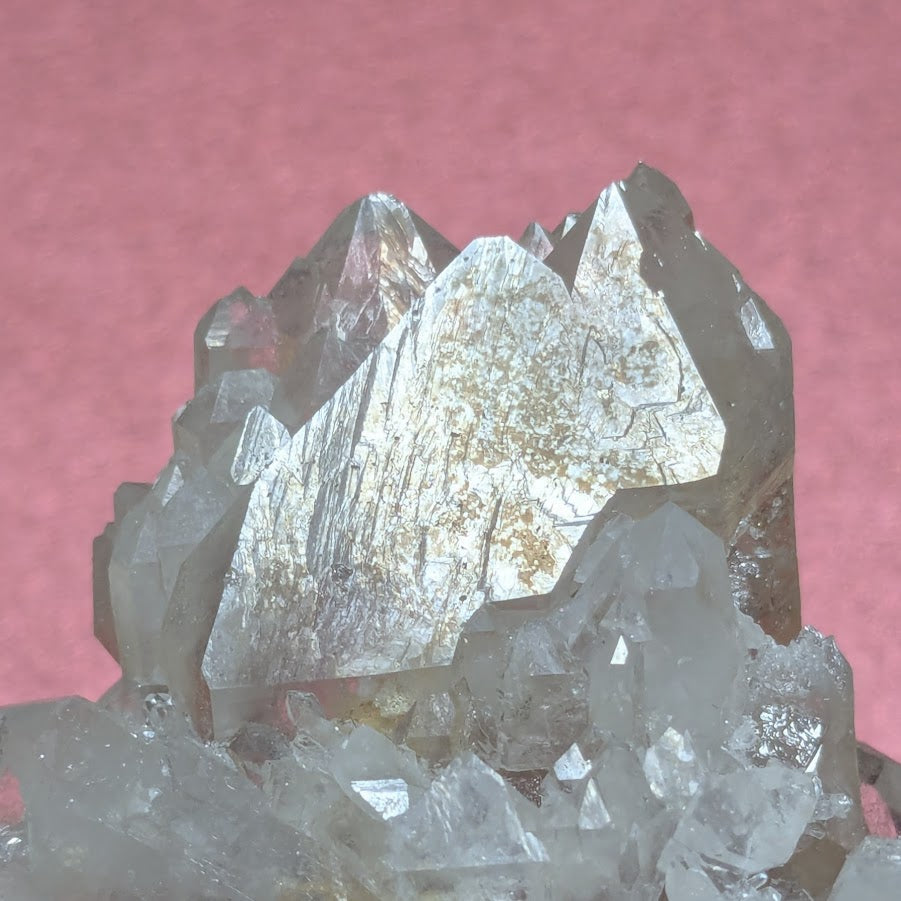 Arkansas Quartz "Twilight of Atlantis" - Double Terminated Crystal - Arkansas, USA - 154g Crystal Cluster
