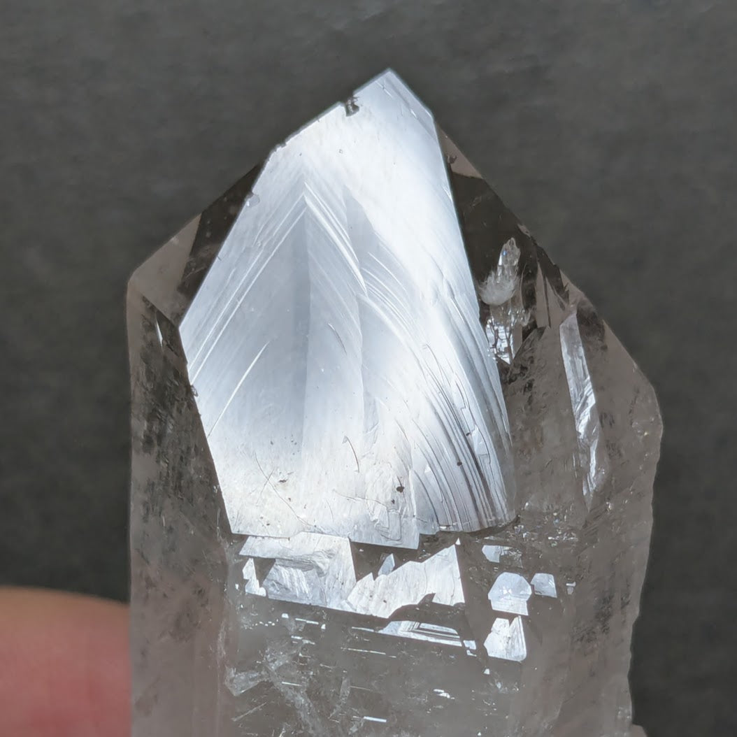 コロンビアン・レムリアン　両剣水晶　陰陽　レコードキーパー　コロンビア・サンタンデール産　54g
