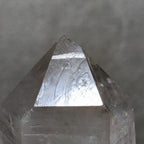 チベタン・クォーツ　両剣水晶　シンギングクリスタル　ファントム　”陰陽”　チベット産　188g