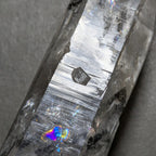 チベタン・クォーツ　両剣水晶　シンギングクリスタル　ファントム　”陰陽”　チベット産　188g