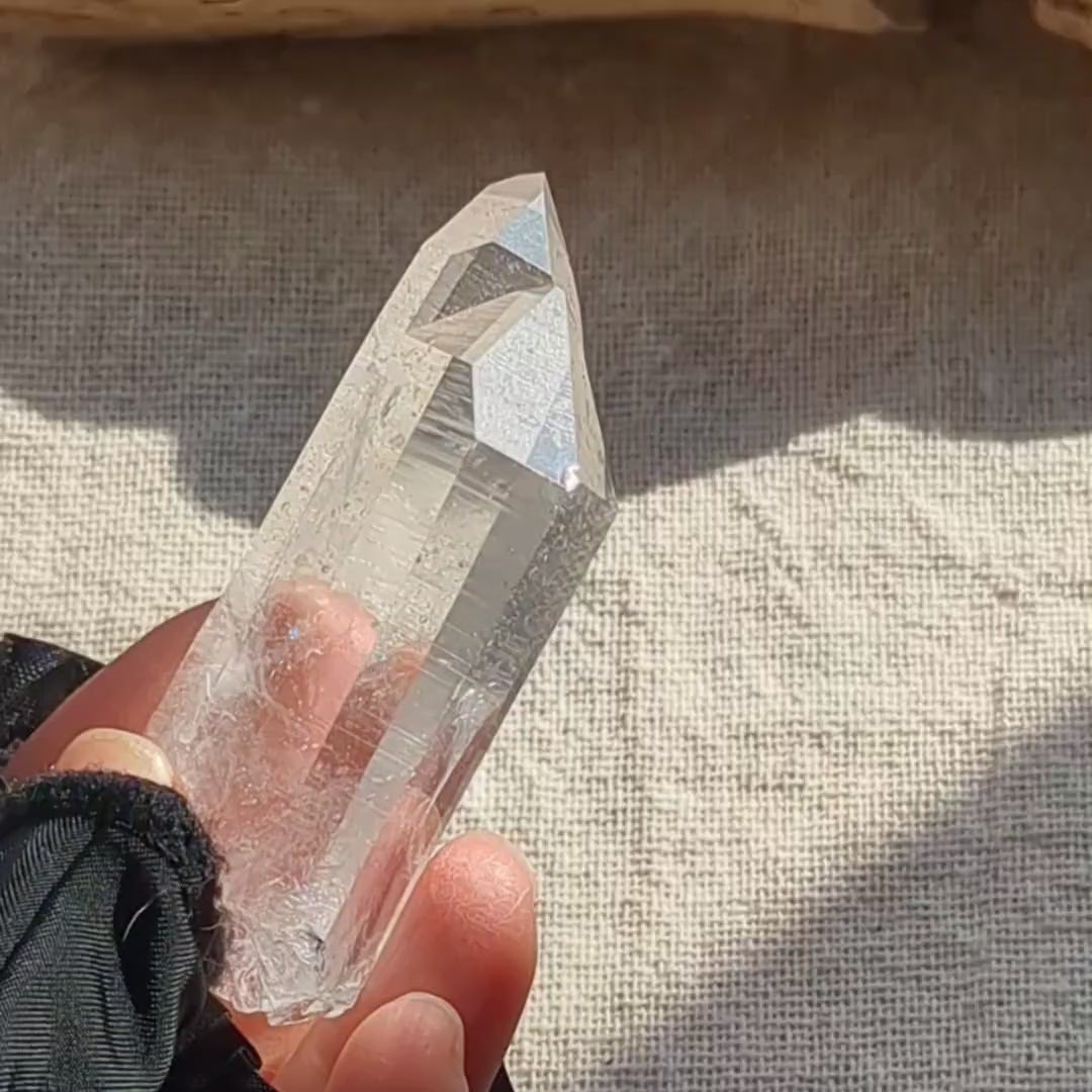 Arkansas Quartz “Twilight of Atlantis” – Tantric Twin – Arkansas, USA – 52g