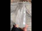 White Cathedral Quartz "Queen of Ice" from Minas Gerais, Brazil, 135g - Crystal Point