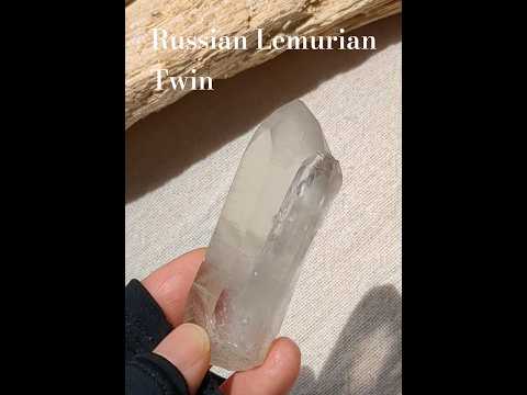 ロシアン・ウラル・レムリアン　Twin Soul　ドフィーネ式双晶　レコードキーパー　ビッグタイムリンク　ロシア・南ウラル産　59g