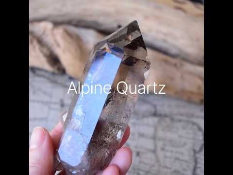 アルプス水晶　スモーキークォーツ　VORTEX　スイス産　182g